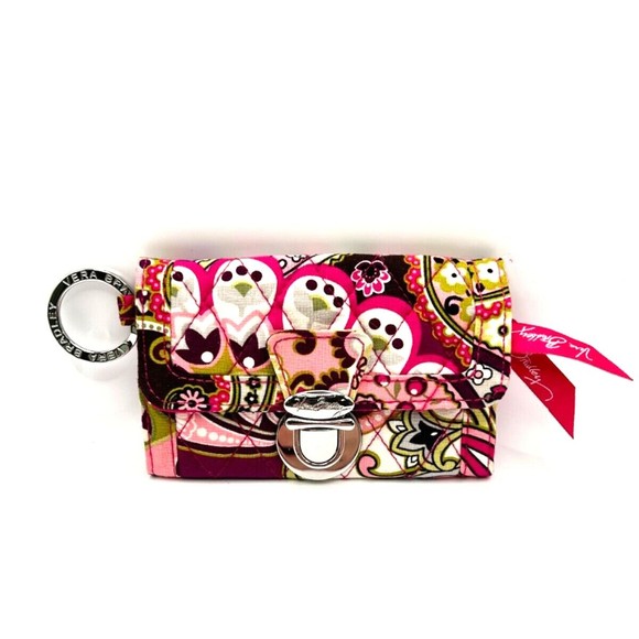 Vera Bradley Quick Swipe ID in Very Berry‎ Paisley - Picture 1 of 5